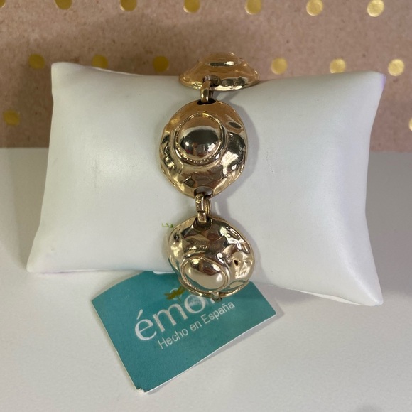 Emolo Circle gold color bracelet - Picture 1 of 6